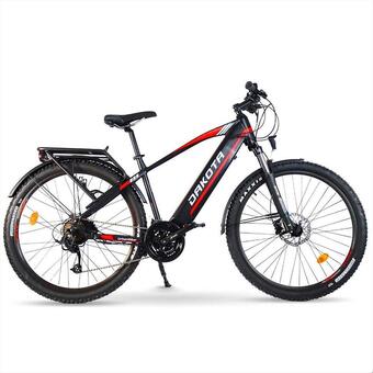 Decathlon Vélo vtt électrique dakota 23 fe rouge, 720 wh 15ah offre