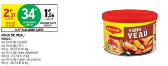 FOND DE VEAU MAGGI
