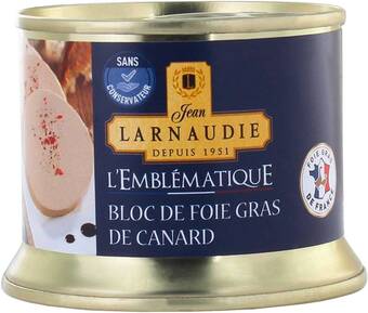 Match Jean larnaudie bloc de foie gras de canard offre