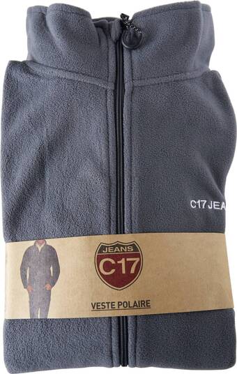 Match C17 jeans veste polaire manches longues homme offre