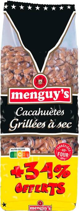 Match Menguy's cacahuètes grillées à sec offre