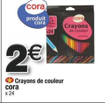 Cora Cora crayons de couleur offre
