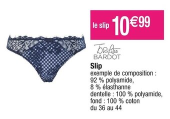 Brigitte bardot slip