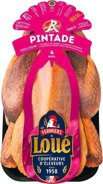Match Loue pintade fermière label rouge offre