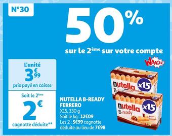 Ferrero nutella b-ready