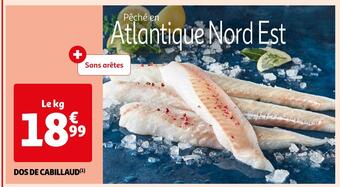 Auchan Supermarché Dos de cabillaud offre