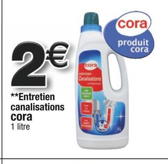 Cora Cora entretien canalisations offre