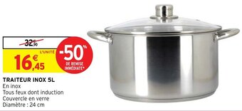 Intermarché Hyper TRAITEUR INOX 5L offre