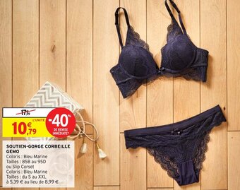 Intermarché Hyper SOUTIEN-GORGE CORBEILLE GEMO offre