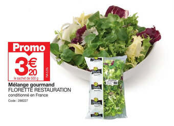 Promocash Mélange gourmand FLORETTE RESTAURATION offre