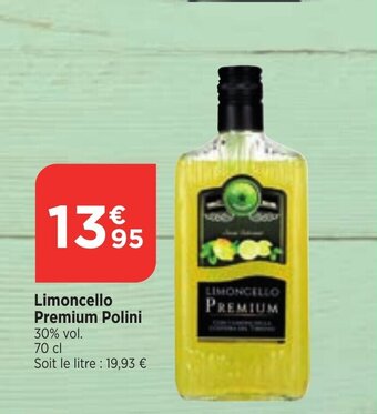 Limoncello Premium Polini 30% vol. 70 cl