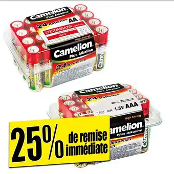 Norma 24 piles alcalines offre