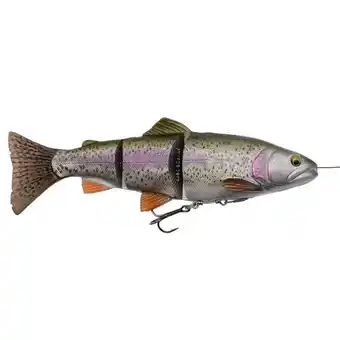 Decathlon Leurre pêche des carnassiers 4d linethru trout 15cm rainbow offre