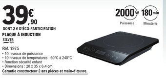 E.Leclerc PLAQUE À INDUCTION offre