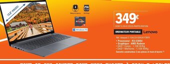 E.Leclerc ORDINATEUR PORTABLE Lenovo offre