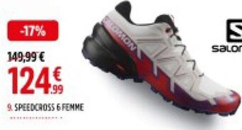 Intersport 9. SPEEDCROSS 6 FEMME offre