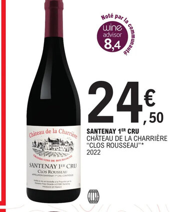 E.Leclerc SANTENAY 1ER CRU offre