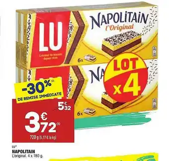 ALDI Napolitain Lu offre