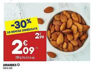 ALDI Amandes offre