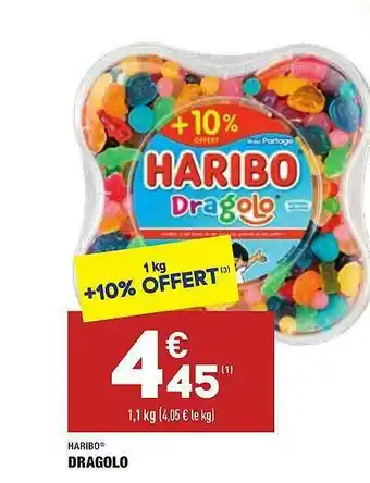ALDI Dragolo Haribo offre