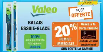 Autobacs Balais Essuie-glace Valeo offre