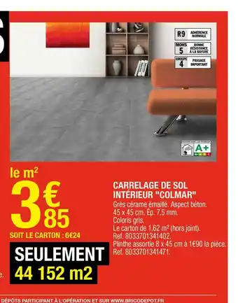 Brico Dépôt Carrelage De Sol Intérieur offre