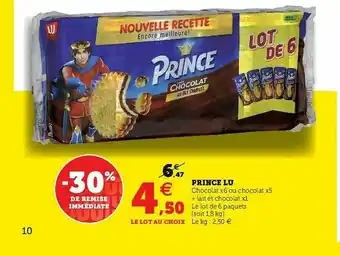 Hyper U Prince Lu offre