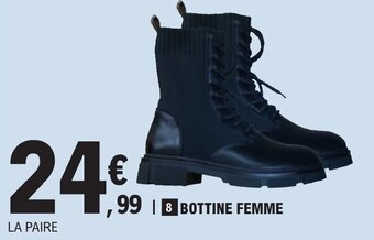 BOTTINE FEMME