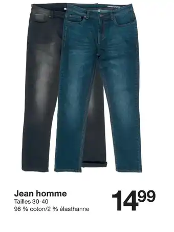 Zeeman Jean Homme offre