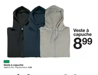 Zeeman Veste a Capuche offre