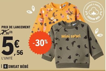 E.Leclerc SWEAT BÉBÉ offre