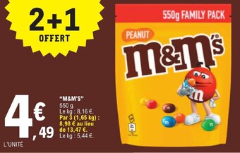 E.Leclerc "M&M'S" offre