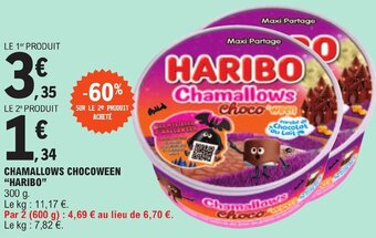 E.Leclerc CHAMALLOWS CHOCOWEEN "HARIBO" offre