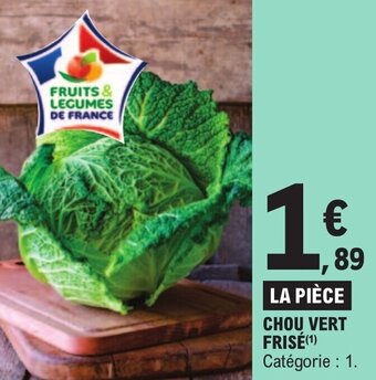 E.Leclerc CHOU VERT FRISÉ(¹) offre