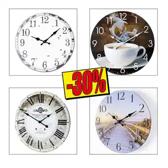 Horloge murale à quartz