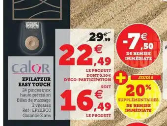 Epilateur Easy Touch