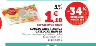 Konjac Sans Rincage Gayelord Hauser