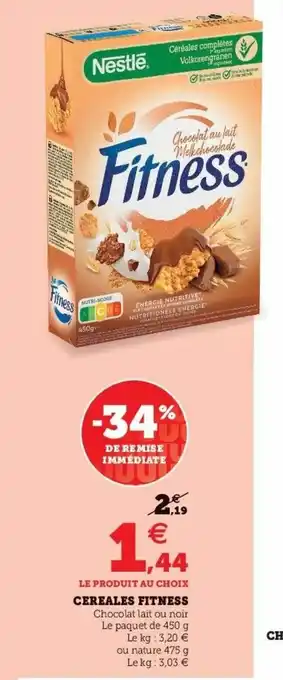 Super U Cereales Fitness offre