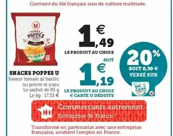 Snacks Poppes U