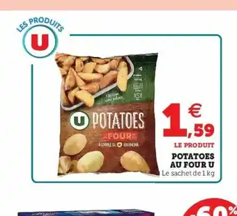 Super U Potatoes Au Four u offre