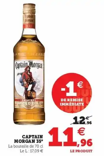 Super U Captain Morgan offre