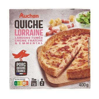 Auchan Quiche lorraine auchan offre