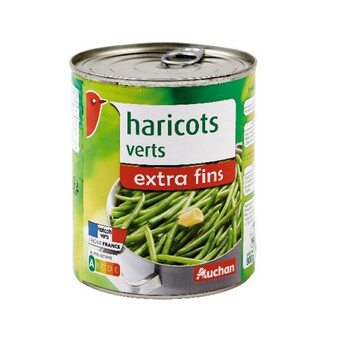 Auchan Haricots verts extra fin auchan offre