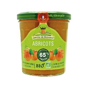 Auchan Confiture abricots à l'ancienne bio les comtes de provence offre