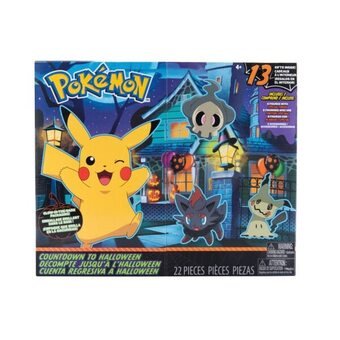 Auchan Pack 13 figurines pokémon surprise halloween offre