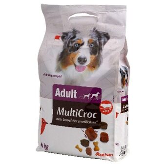 Auchan Croquettes multicroc chien auchan offre