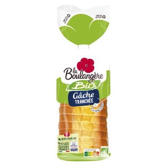 Auchan Gâche tranchée bio la boulangère offre