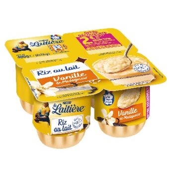 Auchan Riz au lait la laitière offre