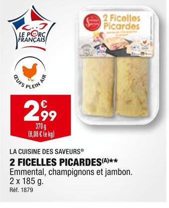 ALDI La cuisine des saveurs 2 ficelles picardes offre