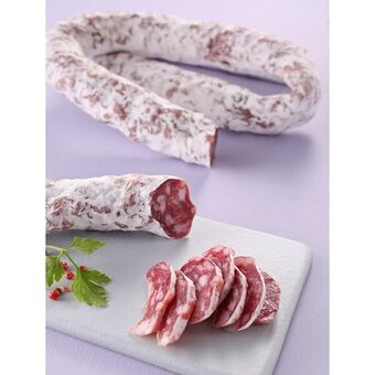 Auchan Saucisse sèche à la perche label rouge montagne noire offre